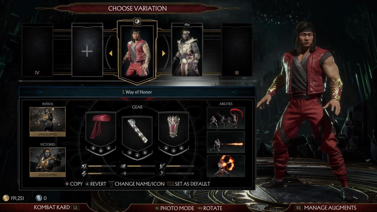 But Get Familiar With Preset Variations To Play Competitively